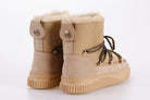 VOILE BLANCHE Donna Stivaletto 2016958 CORTINA SHEARLING BEIGE BRONZE 