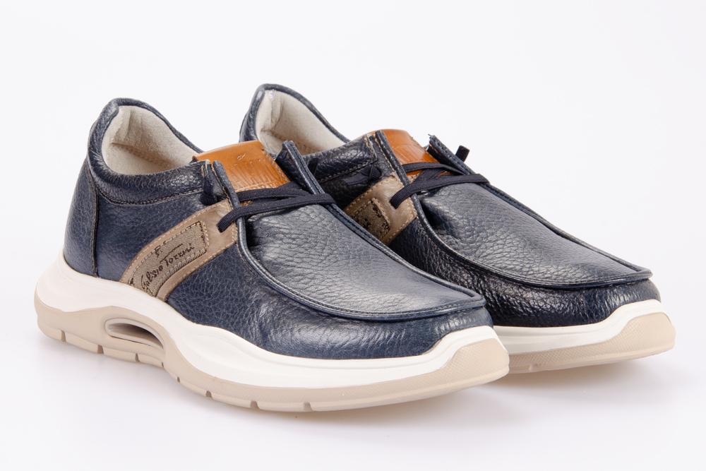 GALIZIO TORRESI Uomo Sneaker 310360 DAINO NAVY 