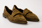 POMME D'OR Donna Mocassini 1140PE CAMOSCIO MILITARY 