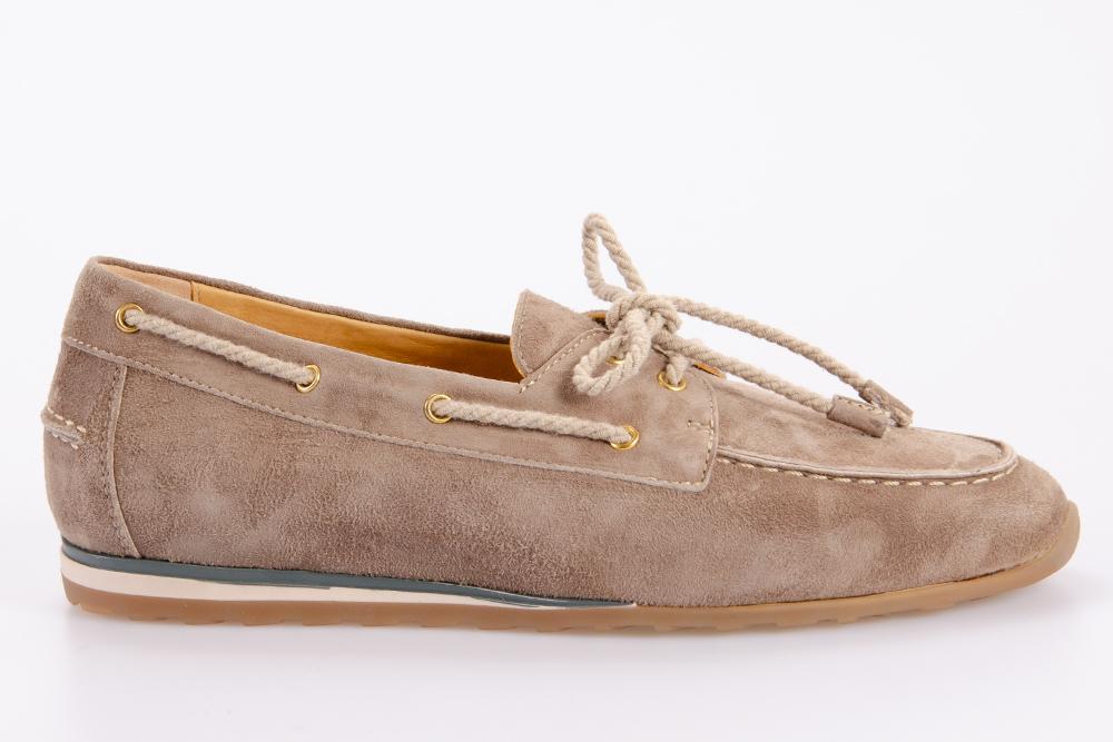 BALDIN Donna Mocassini OV000626 CAMOSCIO PIETRA 