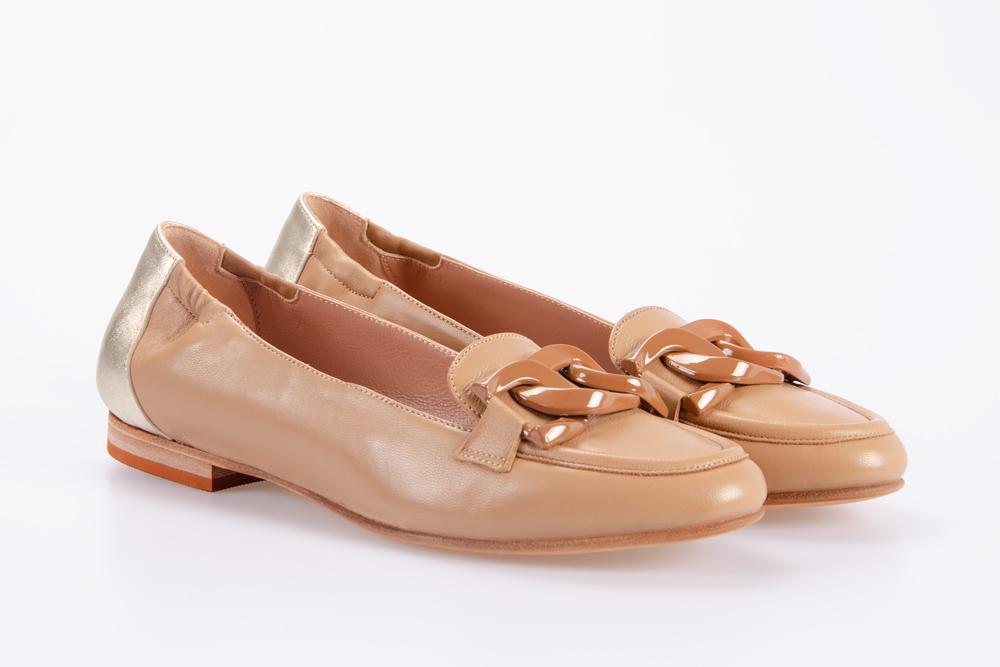 BRUGLIA Donna Mocassini 9230 NAPPA NOISETTE 