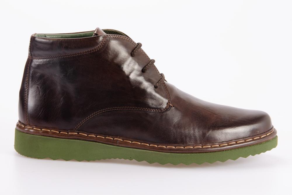 GALIZIO TORRESI Uomo Stringata alta 62048 PERUVIANO NOUGAT 