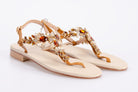 PAOLO FERRARA Donna Sandali CR2645/C CAMOSCIO TAN 