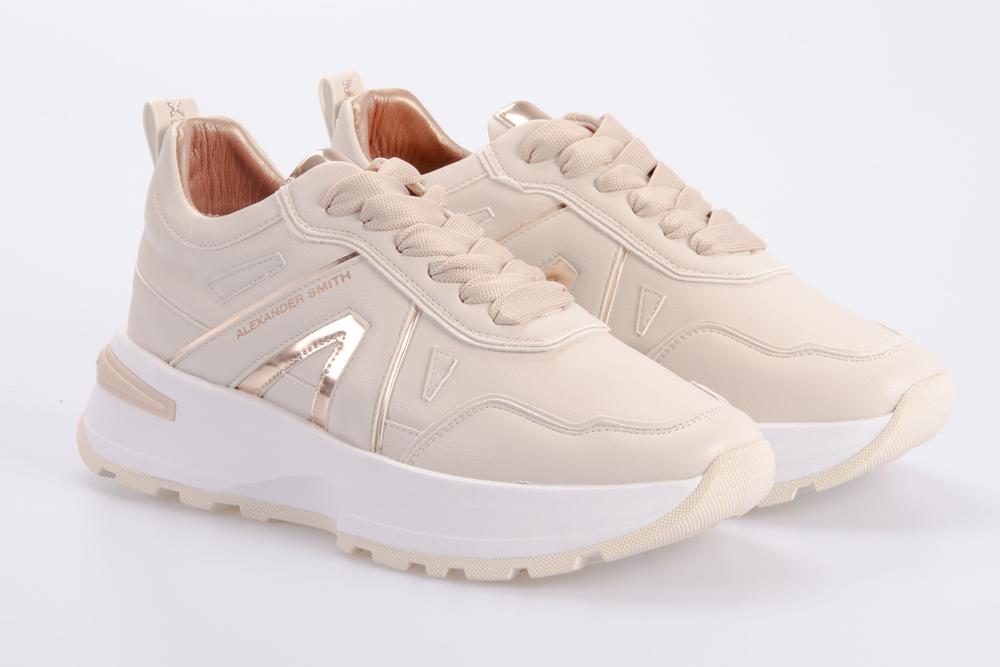 ALEXANDER SMITH Donna Sneaker ASBBLPW2024 BEIGE COPPER 