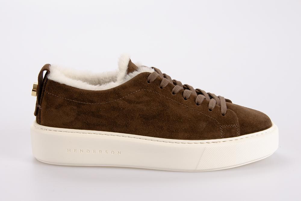 HENDERSON BARACCO Donna Sneaker VALE.M.32 SUEDE COFFEE 