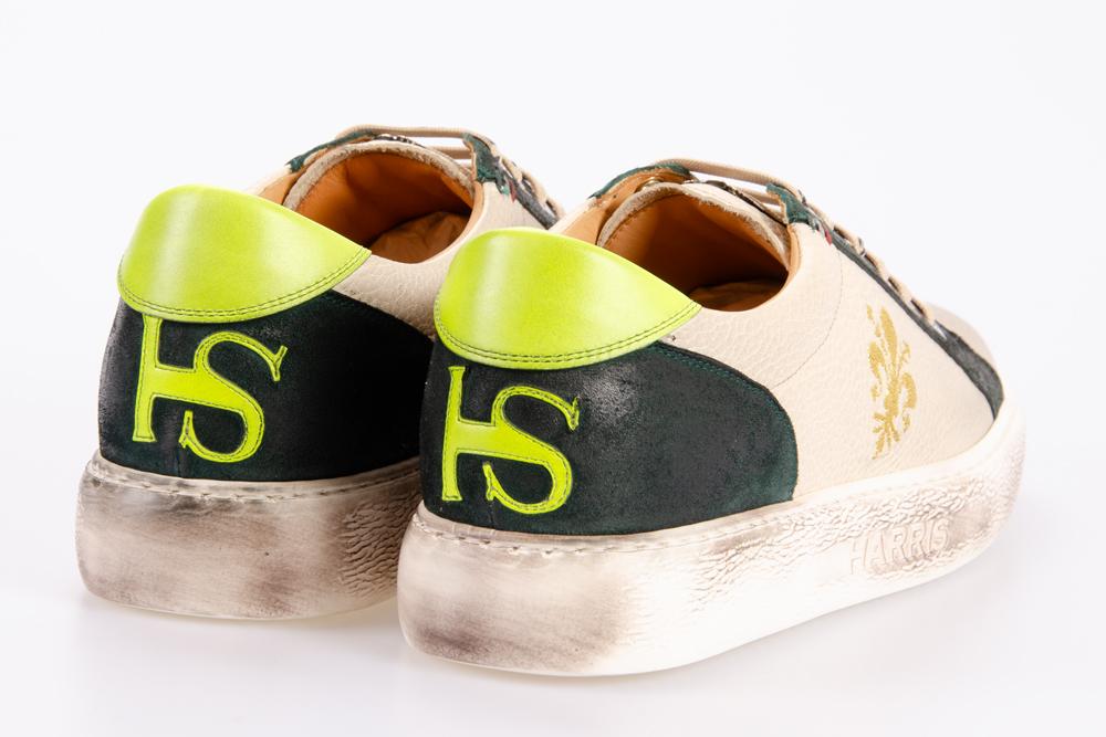 HARRIS Uomo Sneaker MONACO/2 BEIGE INVECCHIATO 