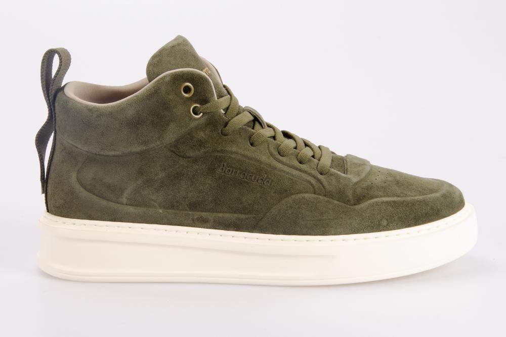BARRACUDA Uomo Sneaker BU3591 CAMOSCIO MILITARE 