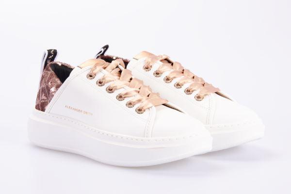 ALEXANDER SMITH Donna Sneaker ASBAWYW0341 WCP WHITE COPPER 