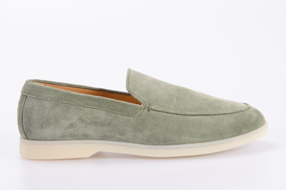 HENDERSON BARACCO Uomo Mocassini PANAREA SUEDE OLIVA 