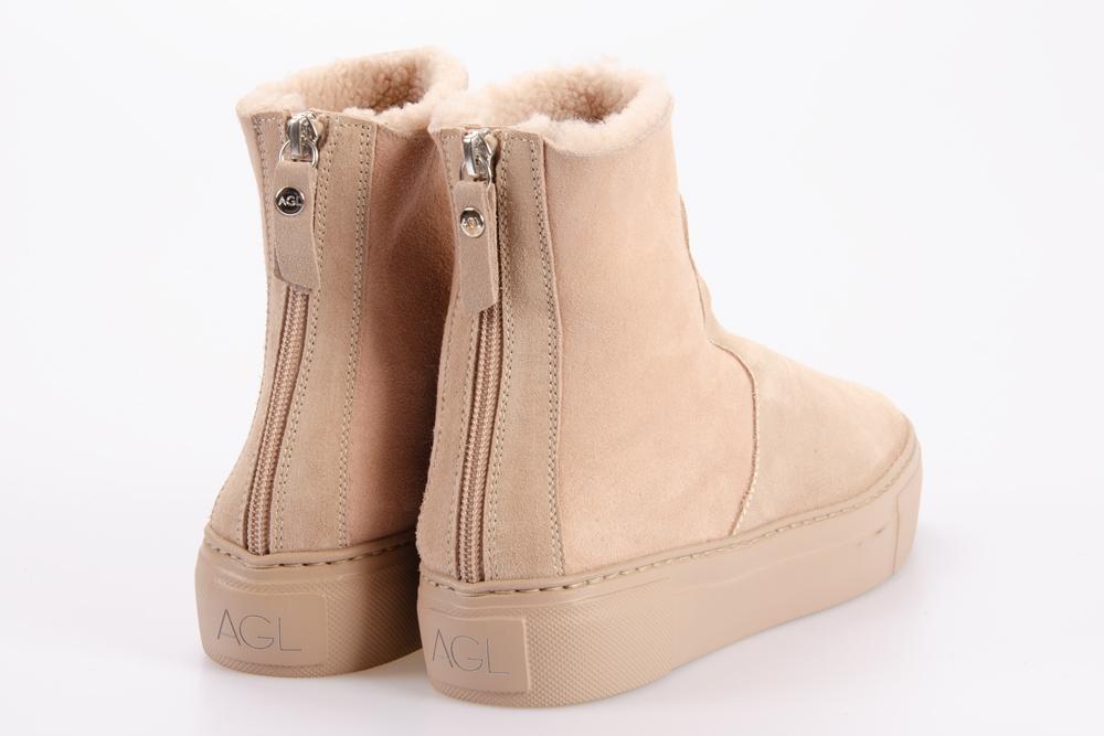AGL Donna Sneaker alta D925510 MEGHAN WARM GHIBLI GHIBLI 