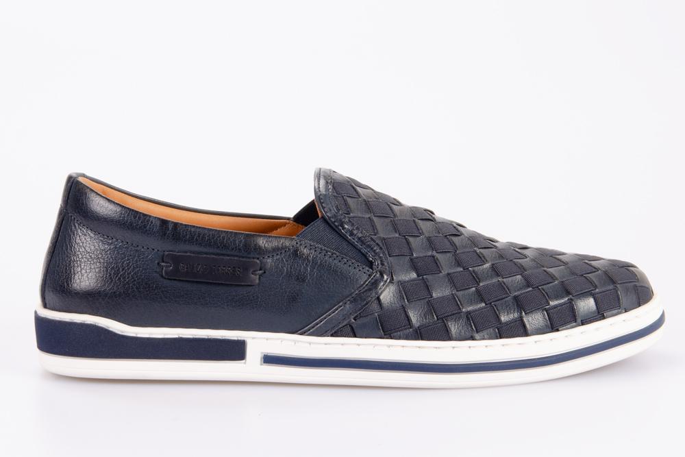 GALIZIO TORRESI Uomo Mocassini 415360 BALI BLU 