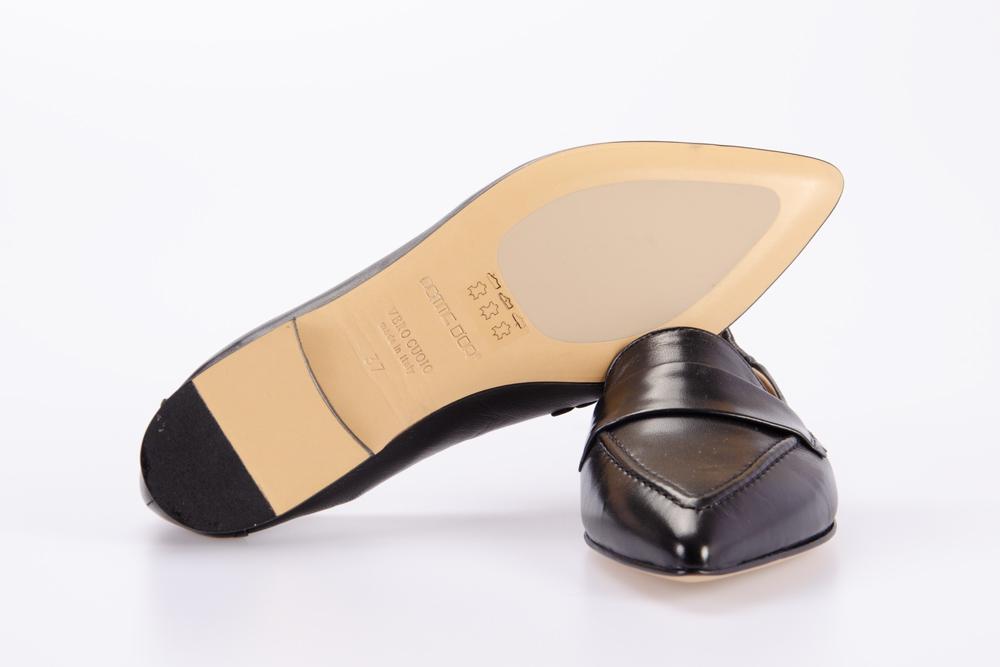POMME D'OR Donna Mocassini 1043 GLOVE NERO 