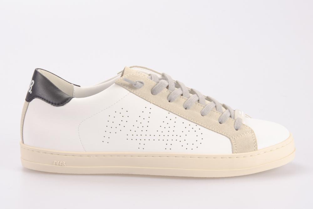 P448 Uomo Sneaker CORJOHN1-M WHI-NERO 