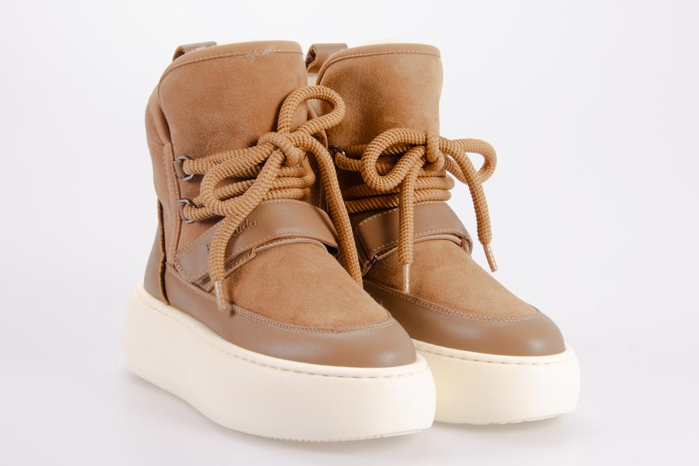 BARRACUDA Donna Sneaker BD1522 FANGO MONTONE 
