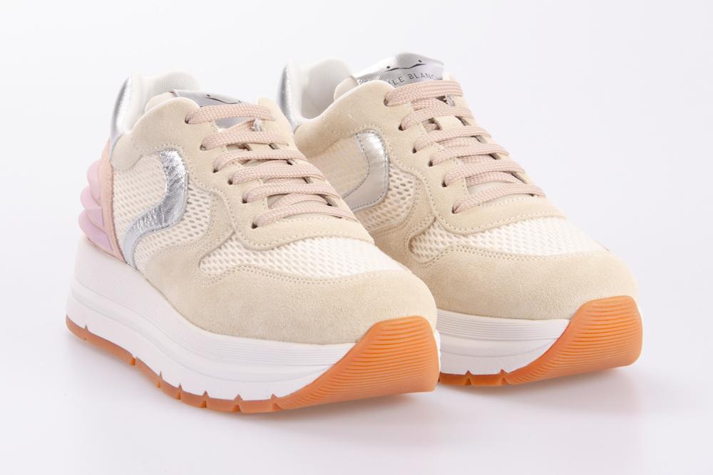VOILE BLANCHE Donna Sneaker 1D92 WHITE ROSE 