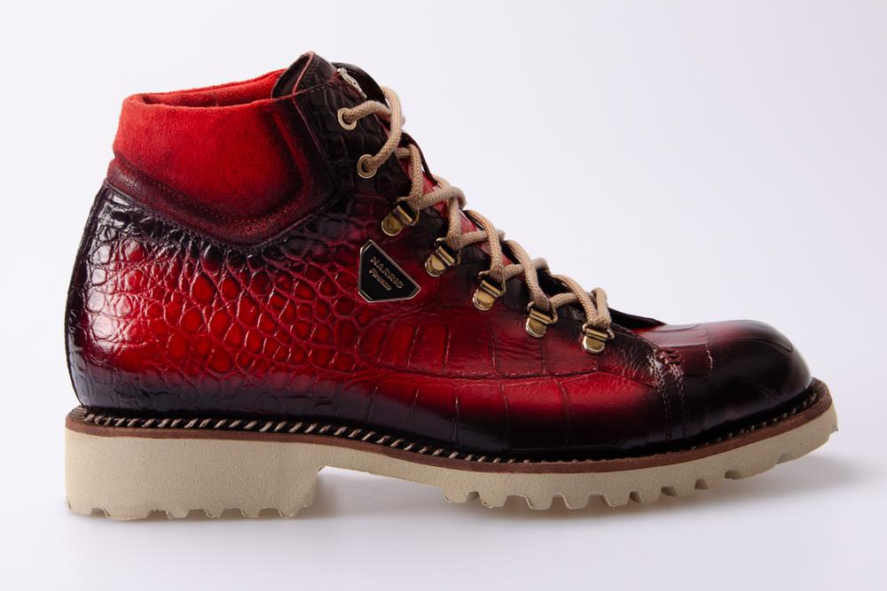 HARRIS Uomo Stivaletto 987 COCCO ROSSO 