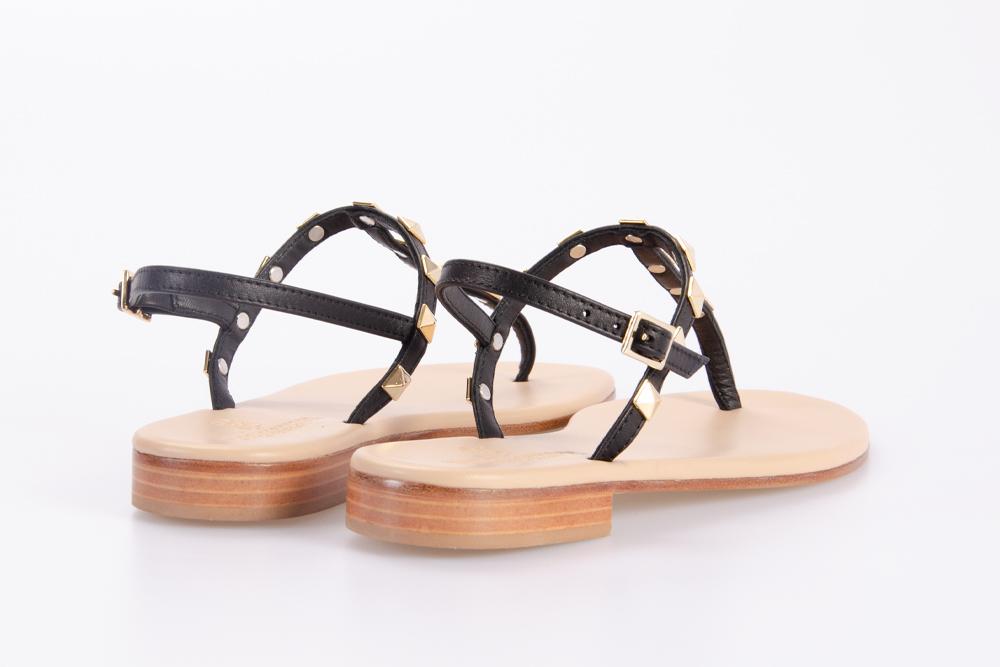 PAOLO FERRARA Donna Sandali 2903 NAPPA NERA 
