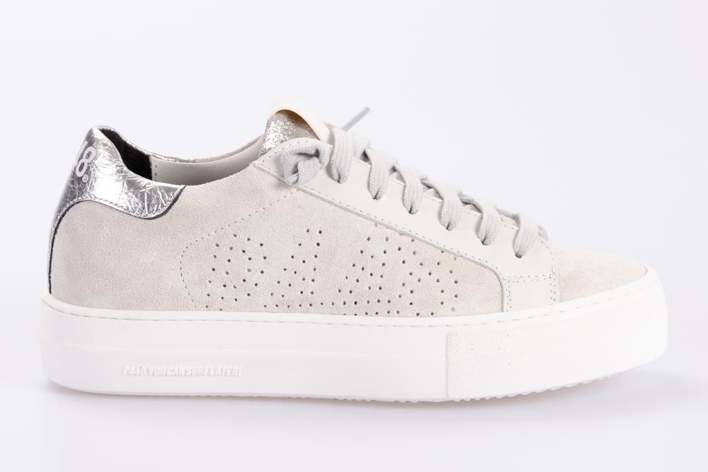 P448 Donna Sneaker THEA-W SILVER/WHITE 