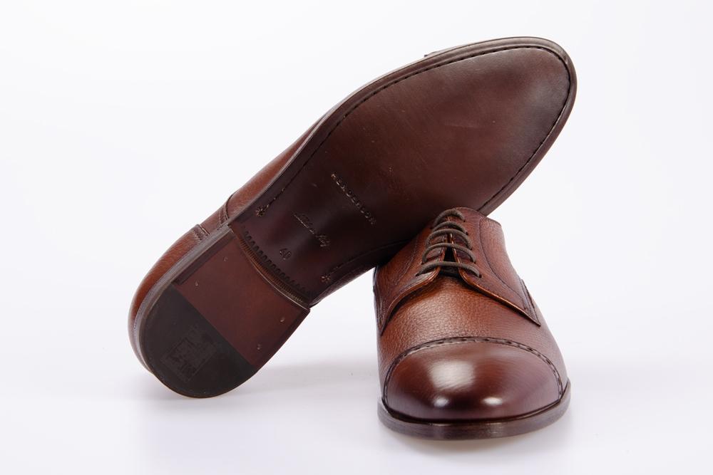 HENDERSON BARACCO Uomo Stringata 73208 CERVO CUOIO 