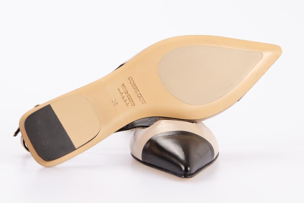 POMME D'OR Donna Decolte 1101 GLOVE NERO SAND 