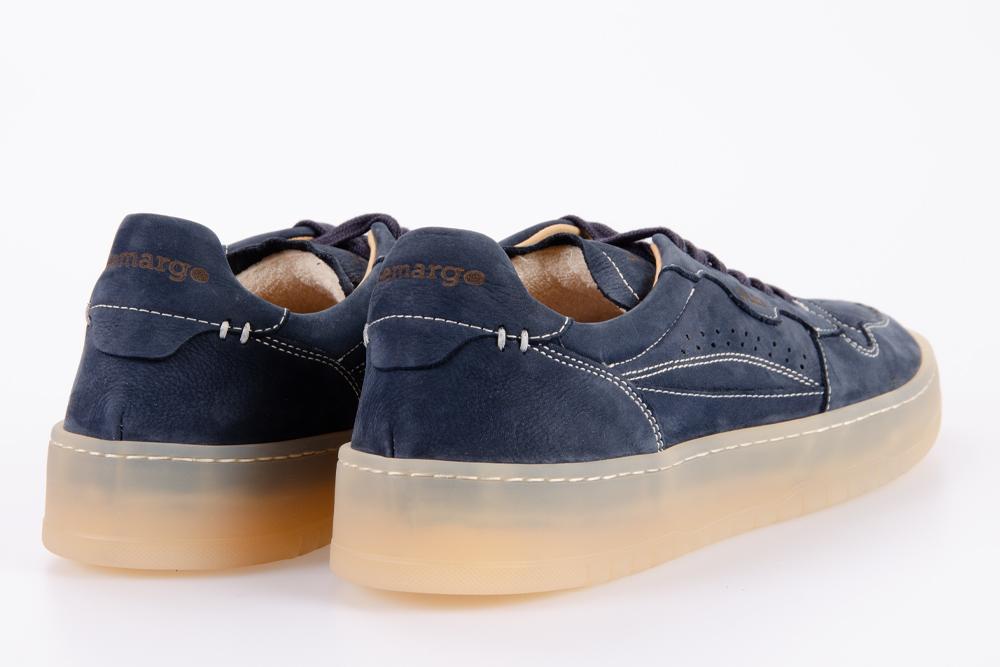 LEMARGO Uomo Sneaker HB01A NABUK BLU 