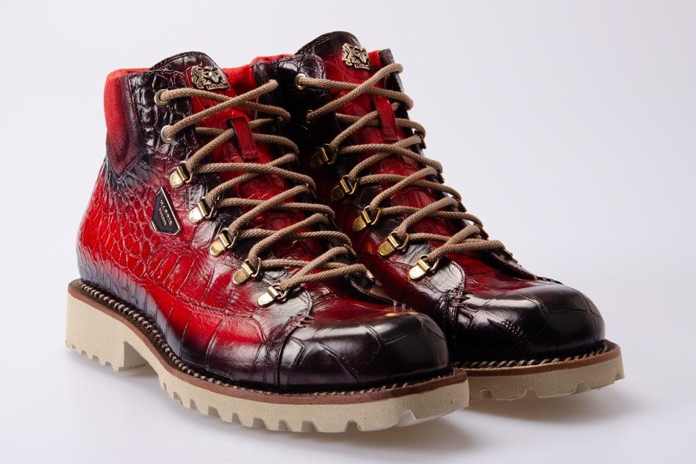 HARRIS Uomo Stivaletto 987 COCCO ROSSO 