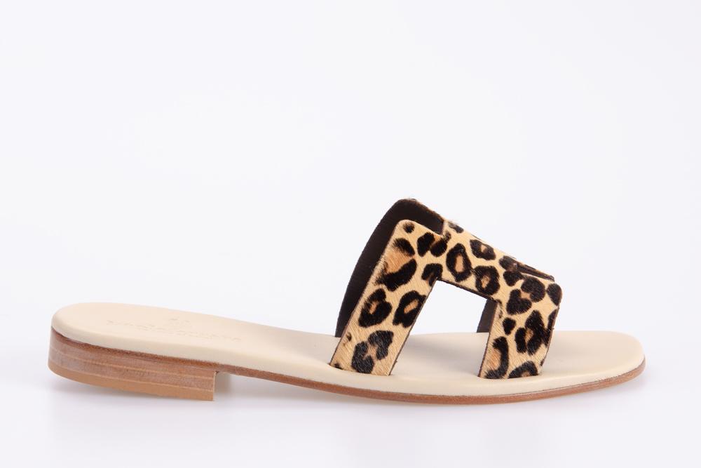 PAOLO FERRARA Donna Sandali CR2508 T15 CAVALLINO LEOPARD 