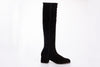 BALDIN Donna Stivale 25417 VELOUR NERO