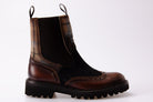 BOTTI Donna Stivaletto 09 CAMEL DATTERO BLU 