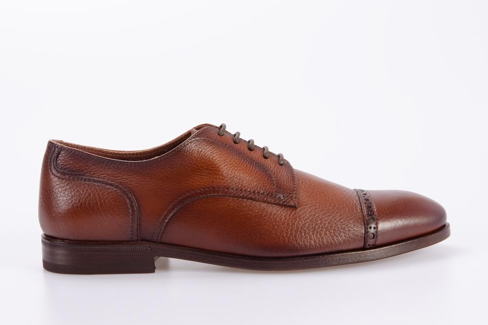 HENDERSON BARACCO Uomo Stringata 73208 CERVO CUOIO 