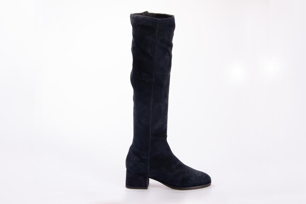 BALDIN Donna Stivale 25417 VELOUR OCEAN 
