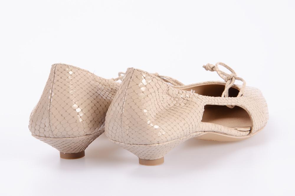 POMME D'OR Donna Decolte 2251A PYTHON PRINT SAND 