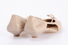 POMME D'OR Donna Decolte 2251A PYTHON PRINT SAND 