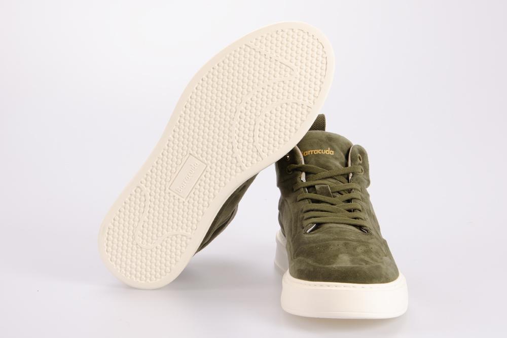 BARRACUDA Uomo Sneaker BU3591 CAMOSCIO MILITARE 