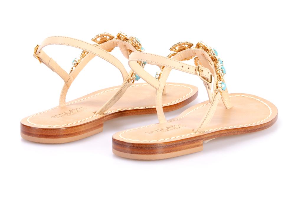 BLUCAPRI Donna Sandali 569 TURCHESE 