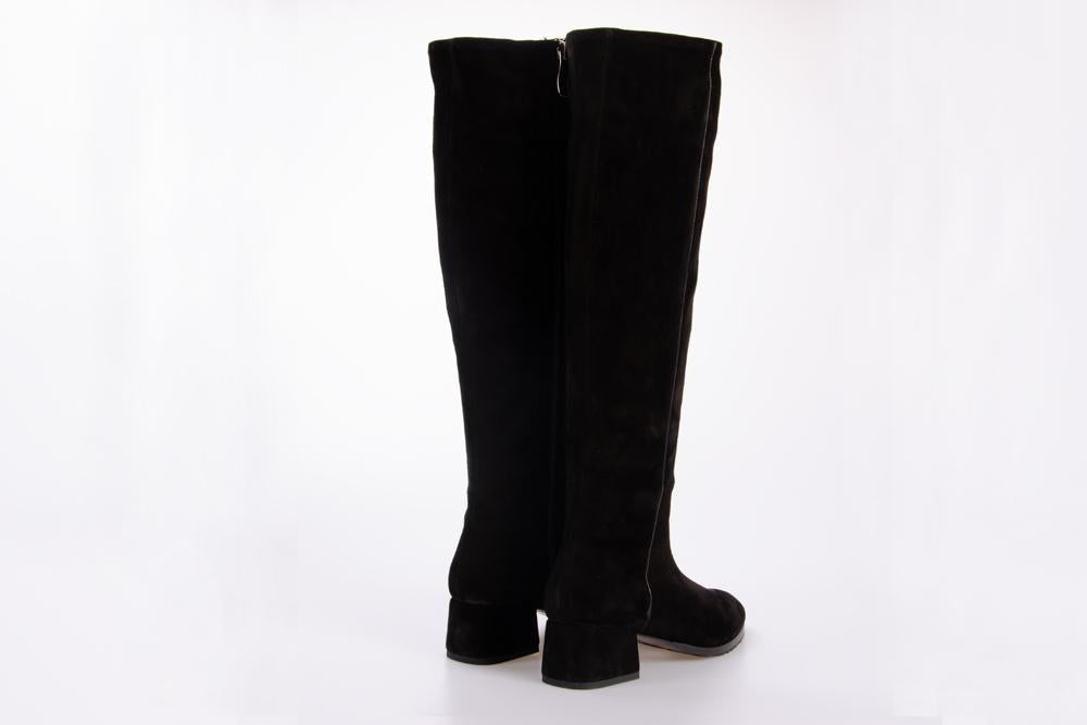 BALDIN Donna Stivale 25417 VELOUR NERO 