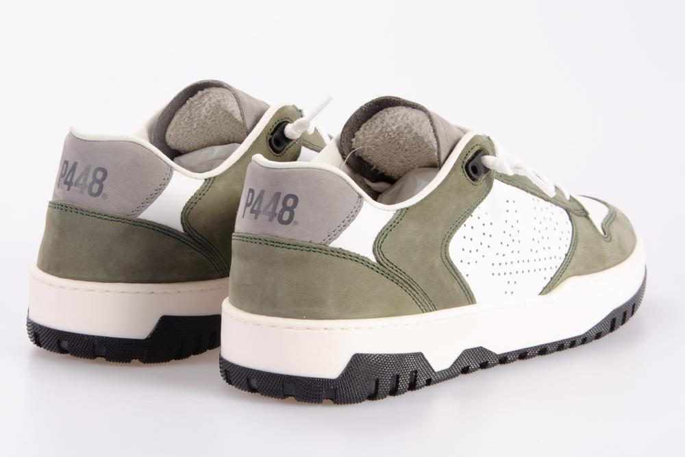 P448 Uomo Sneaker F24MASON-M311 WHI-GRYGREEN 