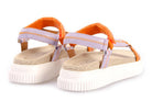 VOILE BLANCHE Donna Sandali LISA ORANGE LILA 