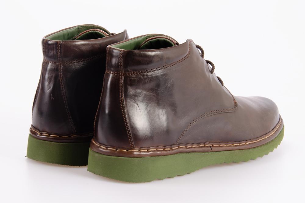 GALIZIO TORRESI Uomo Stringata alta 62048 PERUVIANO NOUGAT 
