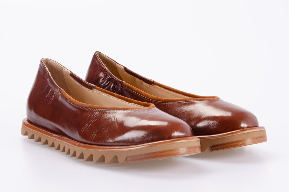 BALDIN Donna Ballerina S323 NAPPA COGNAC 