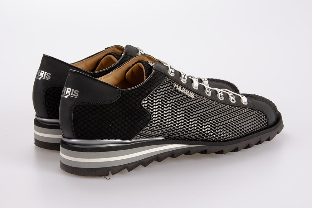 HARRIS Uomo Sneaker 0818 PYTHON NERO MATRIX 