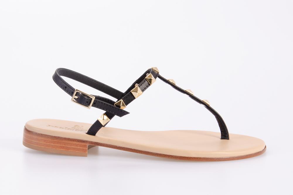 PAOLO FERRARA Donna Sandali 2903 NAPPA NERA 