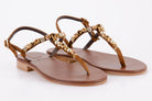 PAOLO FERRARA Donna Sandali CR3429/C CAMOSCIONE MARRONE 