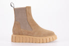VOILE BLANCHE Donna Stivaletto 2502283 GRENELLE SUEDE LIGHT BROWN 