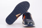 GALIZIO TORRESI Uomo Sneaker 319458 FOULARD BLU 