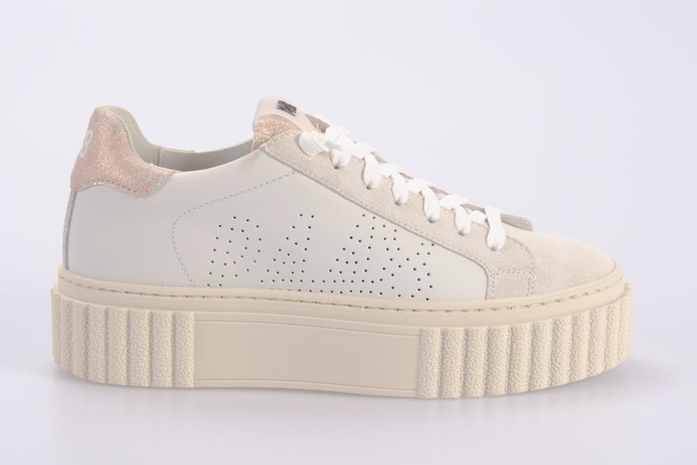 P448 Donna Sneaker CREEPER2-W WHI-RAME 