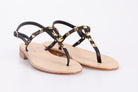 PAOLO FERRARA Donna Sandali 2903 NAPPA NERA 