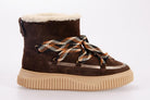 VOILE BLANCHE Donna Stivaletto 2019542 CORTINA SUEDE DARK BROWN 