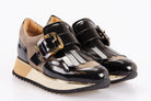 BALDIN Donna Sneaker OV320 LUXOR NERO TORTORA 
