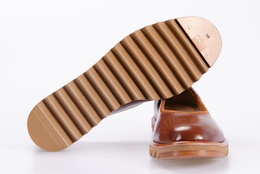 BALDIN Donna Ballerina S323 NAPPA COGNAC 